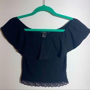 Duo Off shoulder Crop top